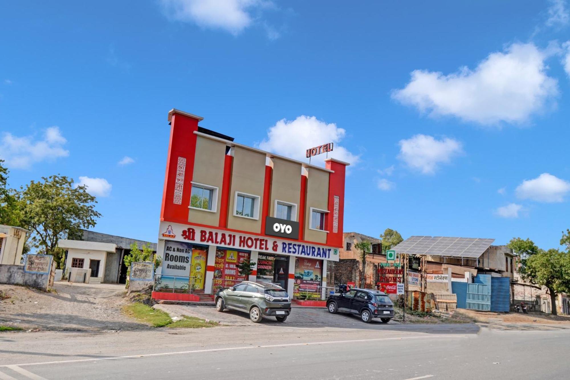 Hotel O Shree Balaji Hotel & Restaurant Bedla Exterior photo